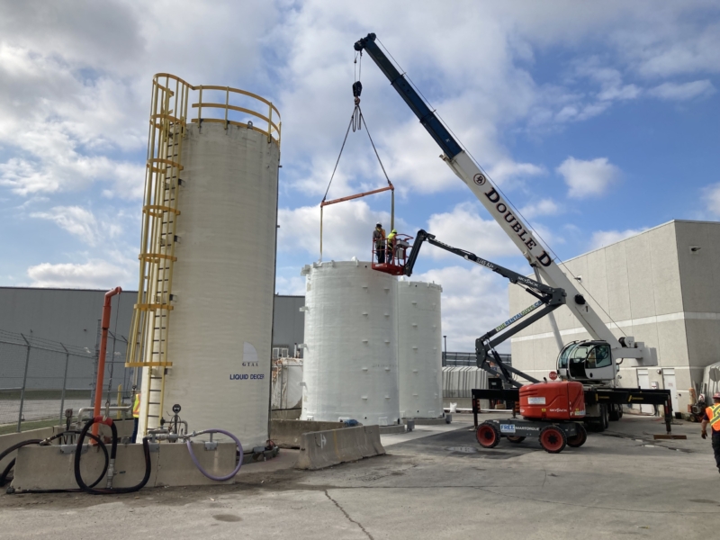 GTAA Potassium Acetate Tanks